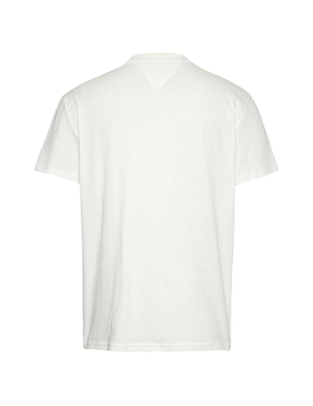 TOMMY CAMISETA BLANCA SMALL MOTIF