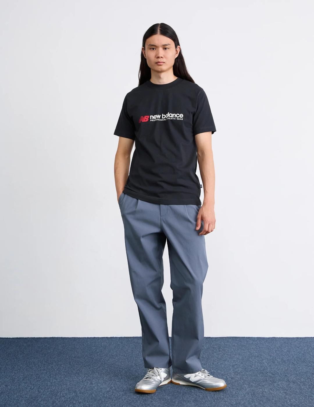 NEW BALANCE CAMISETA NEGRA PRO ATH