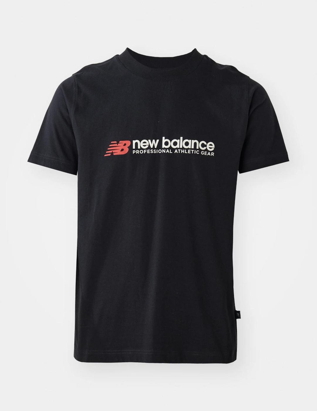 NEW BALANCE CAMISETA NEGRA PRO ATH