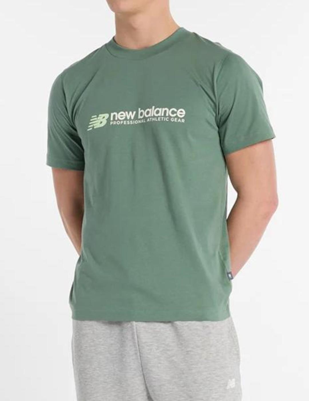 NEW BALANCE CAMISETA VERDE PRO ATH