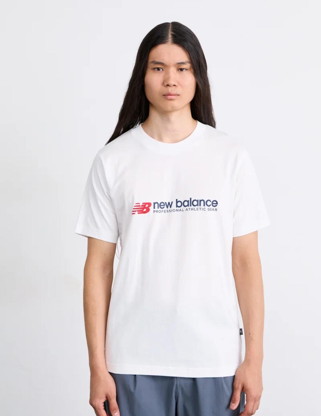 NEW BALANCE CAMISETA BLANCA PRO ATH