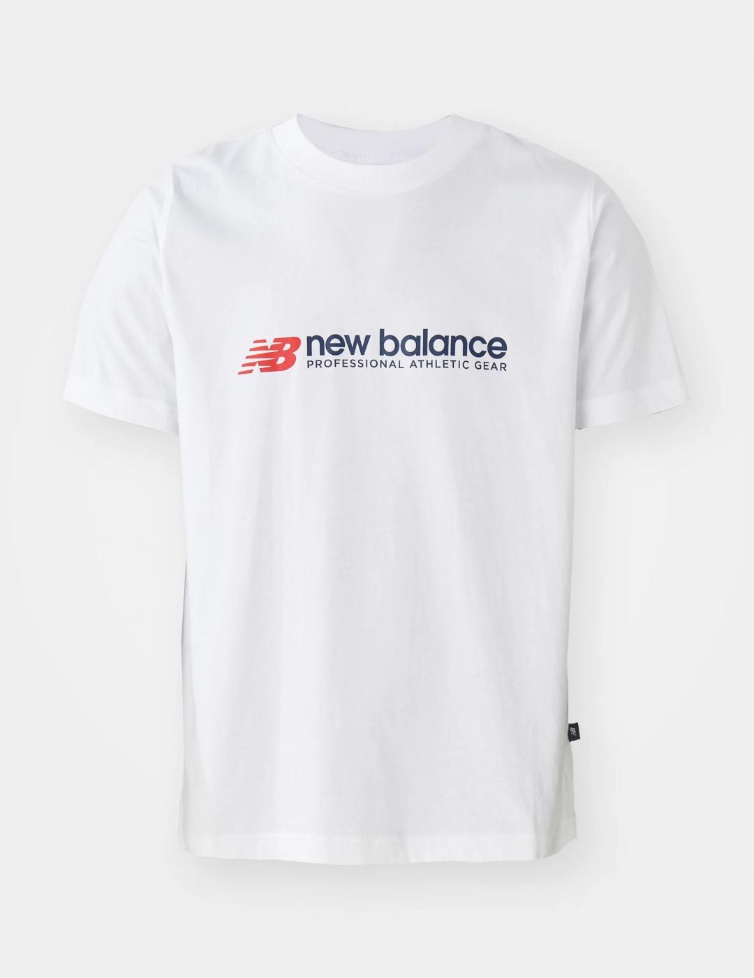 NEW BALANCE CAMISETA BLANCA PRO ATH