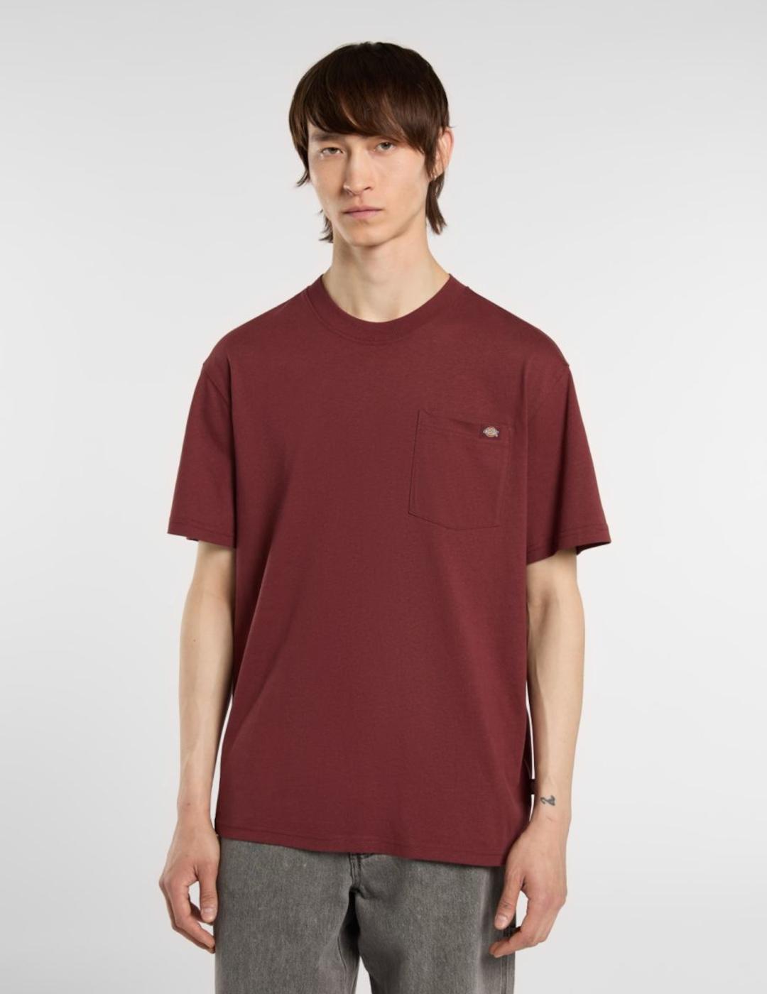 DICKIES CAMISETA ROJO LURAY POCKET ANDORRA