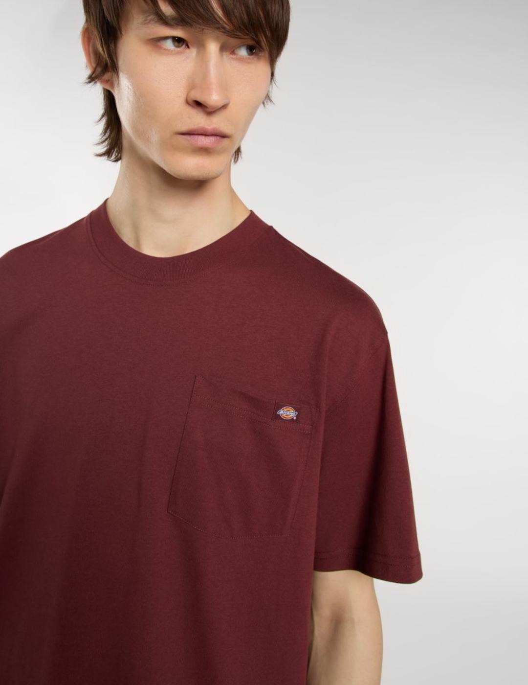 DICKIES CAMISETA ROJO LURAY POCKET ANDORRA
