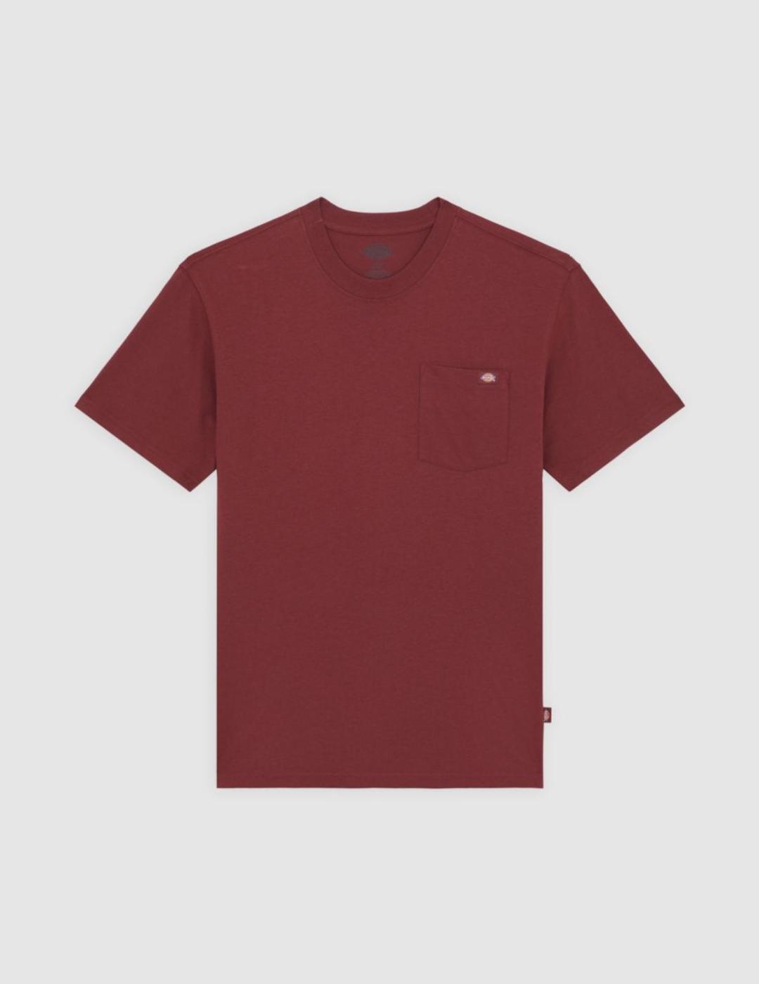 DICKIES CAMISETA ROJO LURAY POCKET ANDORRA