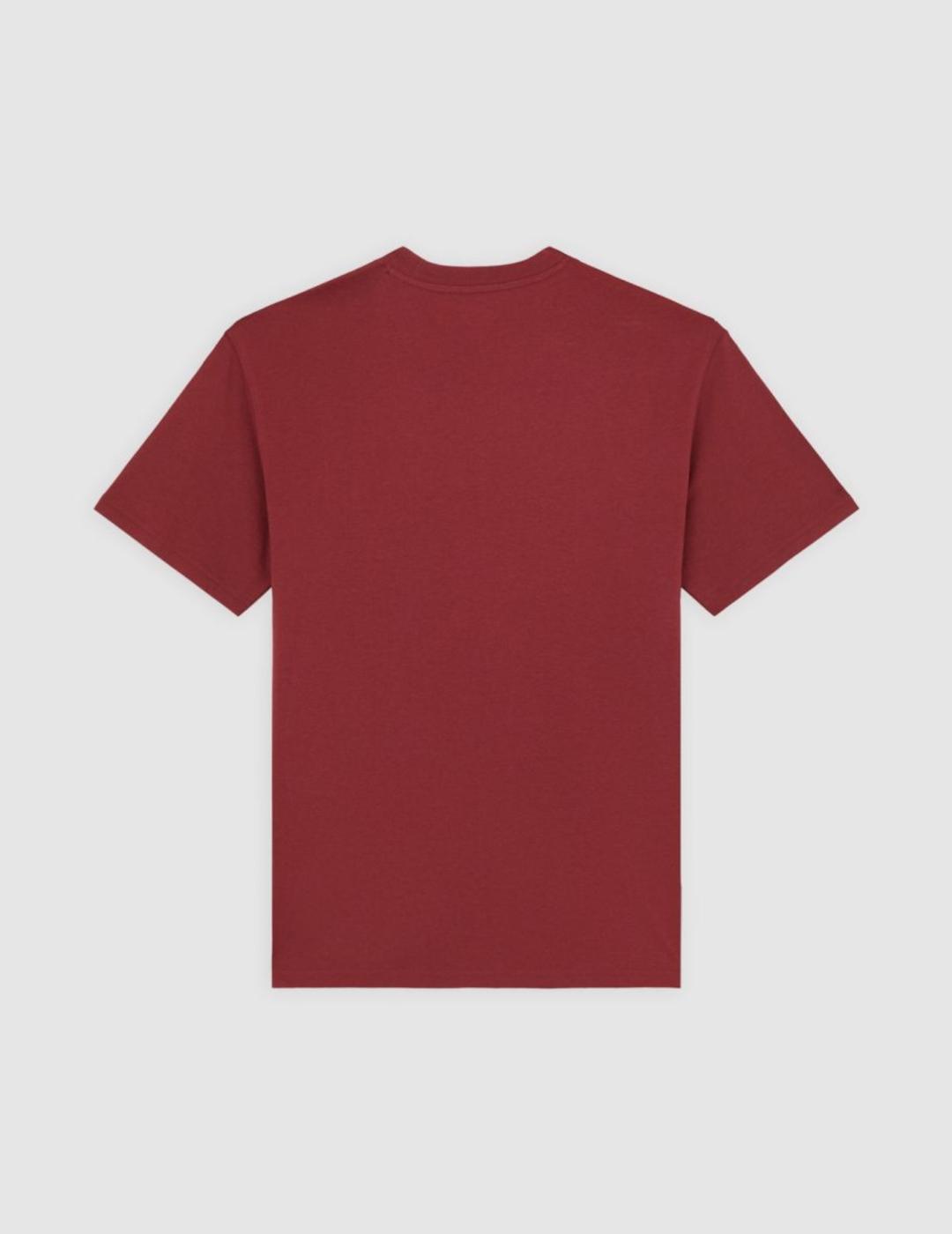DICKIES CAMISETA ROJO LURAY POCKET ANDORRA