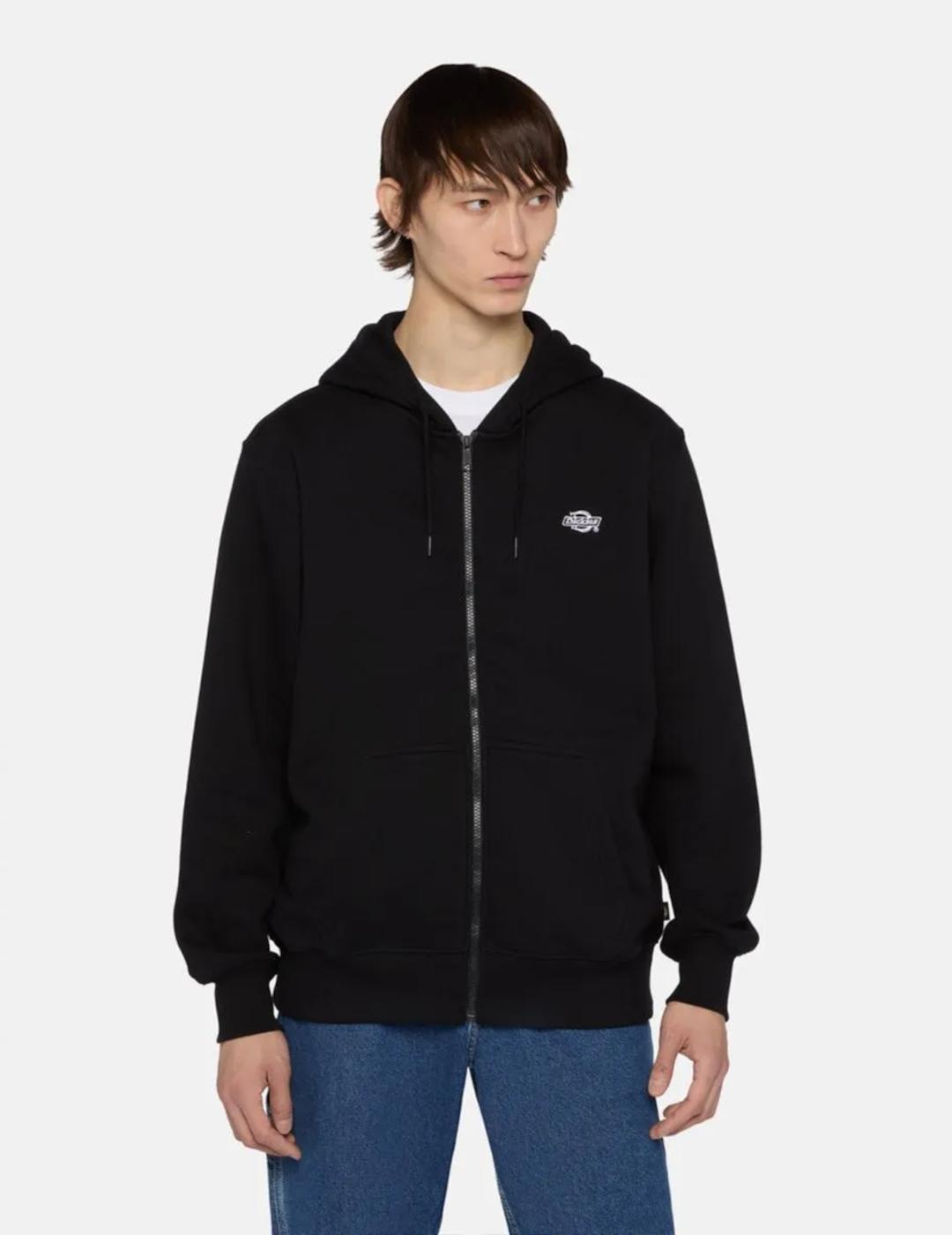 DICKIES HOODIE ZIP NEGRA SUMMERDALE