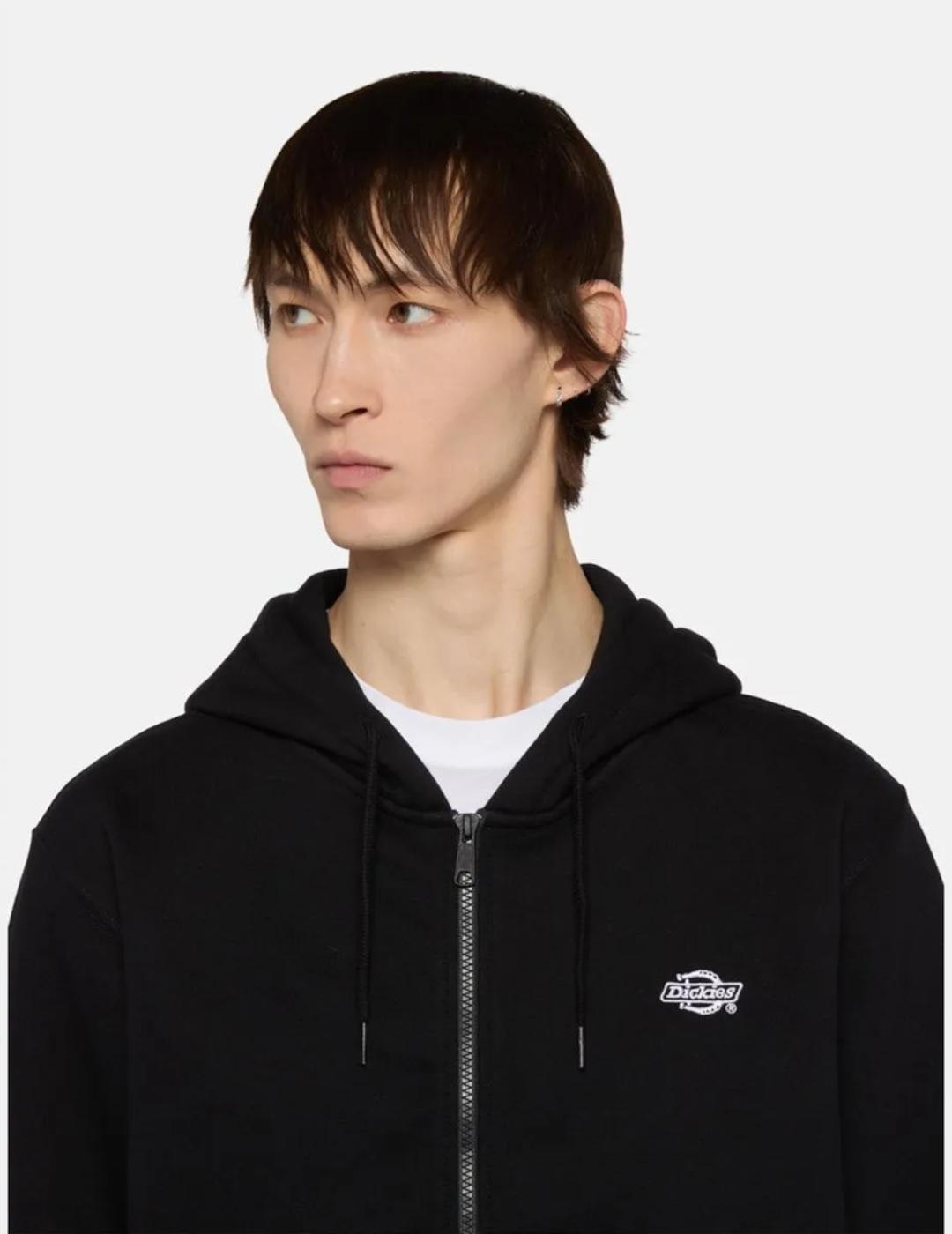 DICKIES HOODIE ZIP NEGRA SUMMERDALE