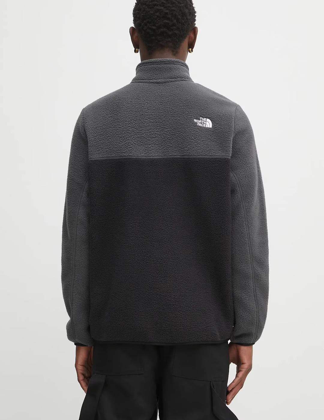 NORTH FACE POLAR ZIP YUMIORI GRIS