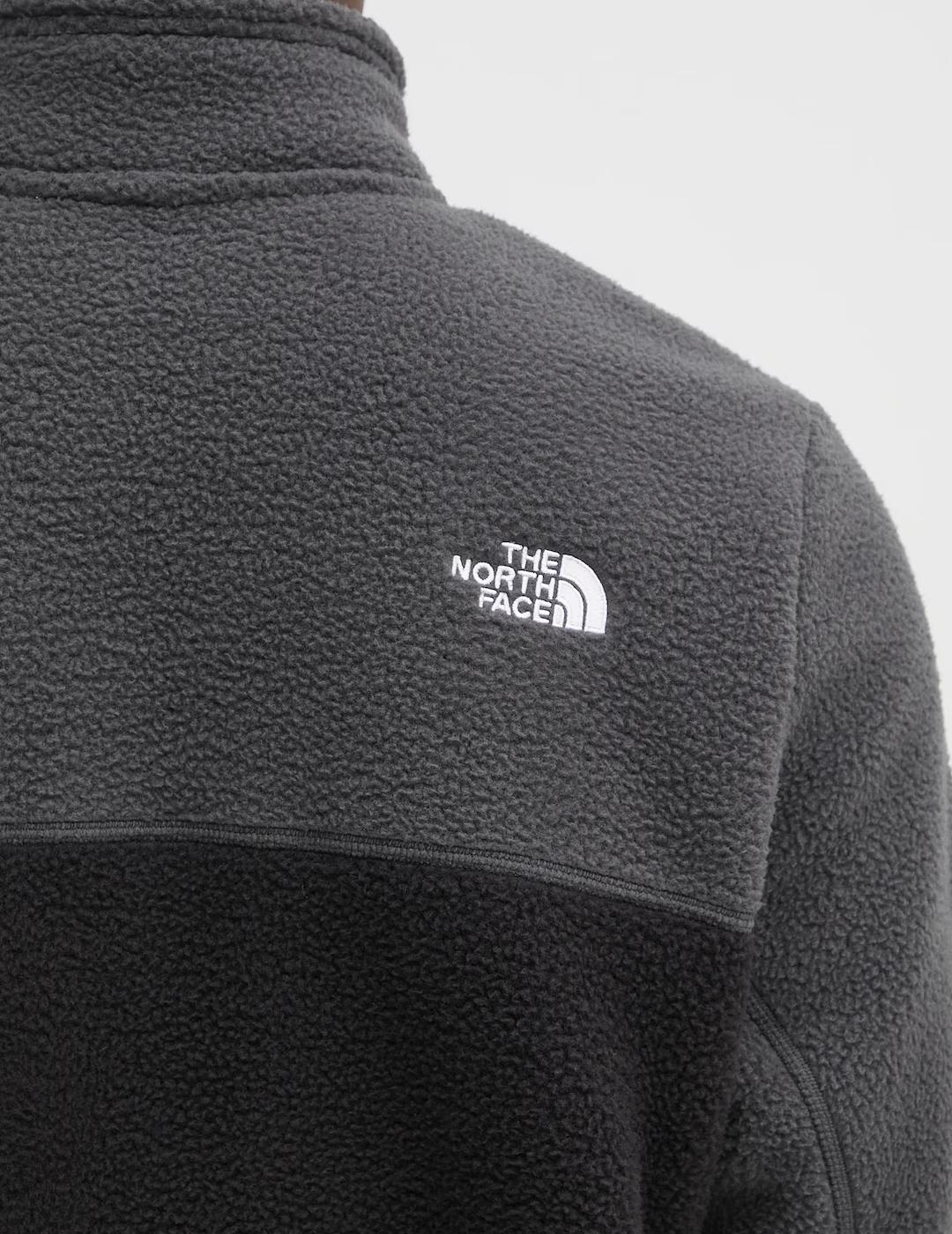NORTH FACE POLAR ZIP YUMIORI GRIS