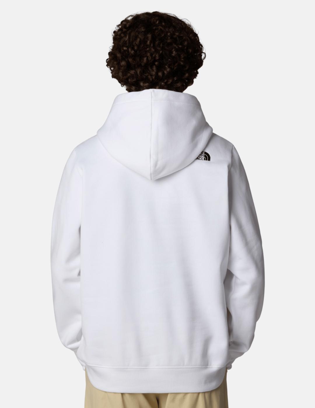 NORTH FACE HOODIE BLANCA DREW PULLOVER