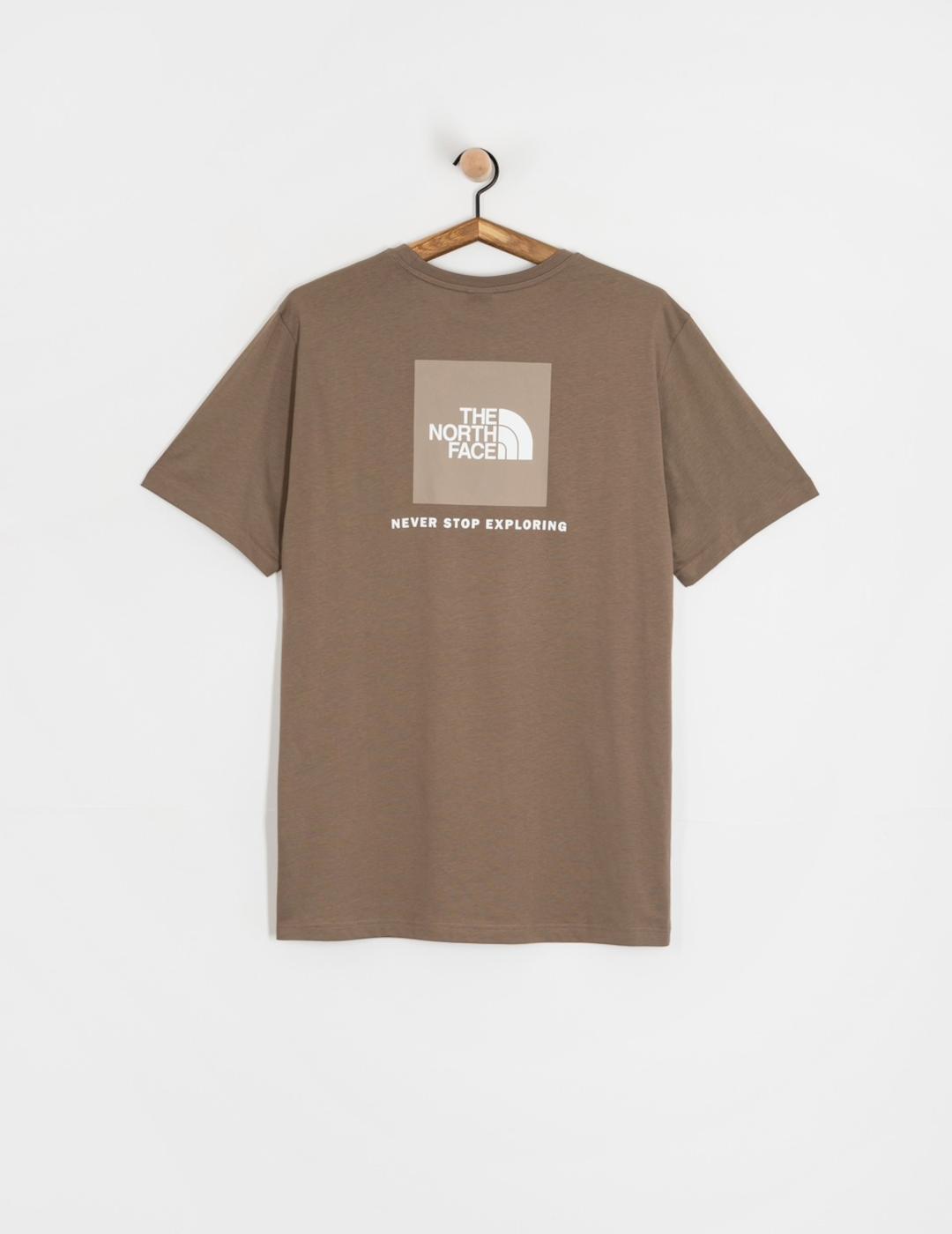 NORTH FACE CAMISETA MARRON BOX NSE