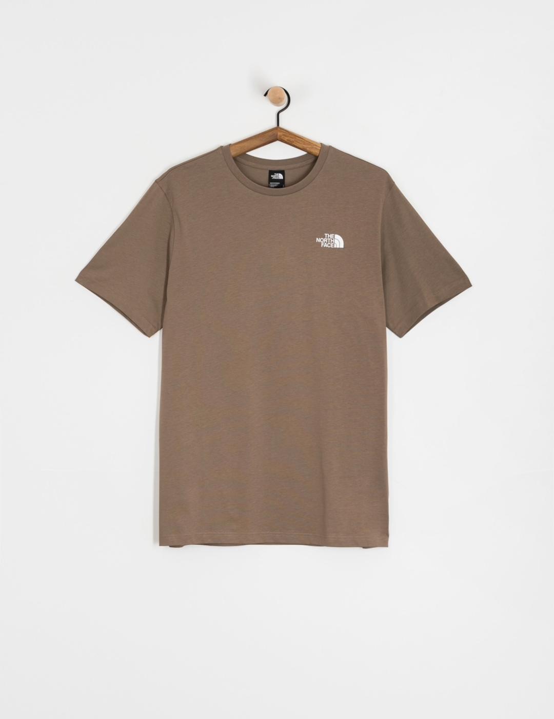 NORTH FACE CAMISETA MARRON BOX NSE