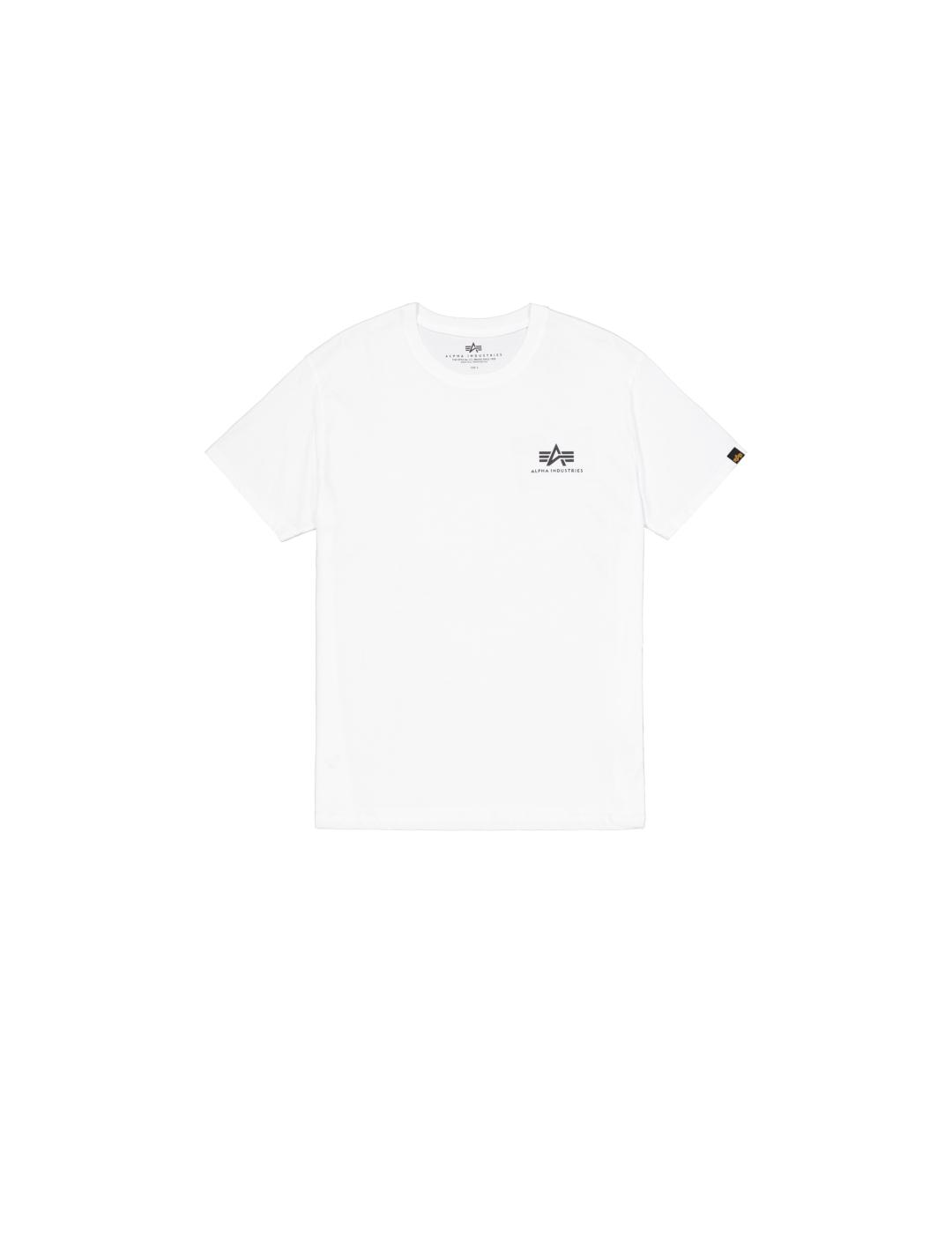 ALPHA CAMISETA BLANCA BACKPRINT