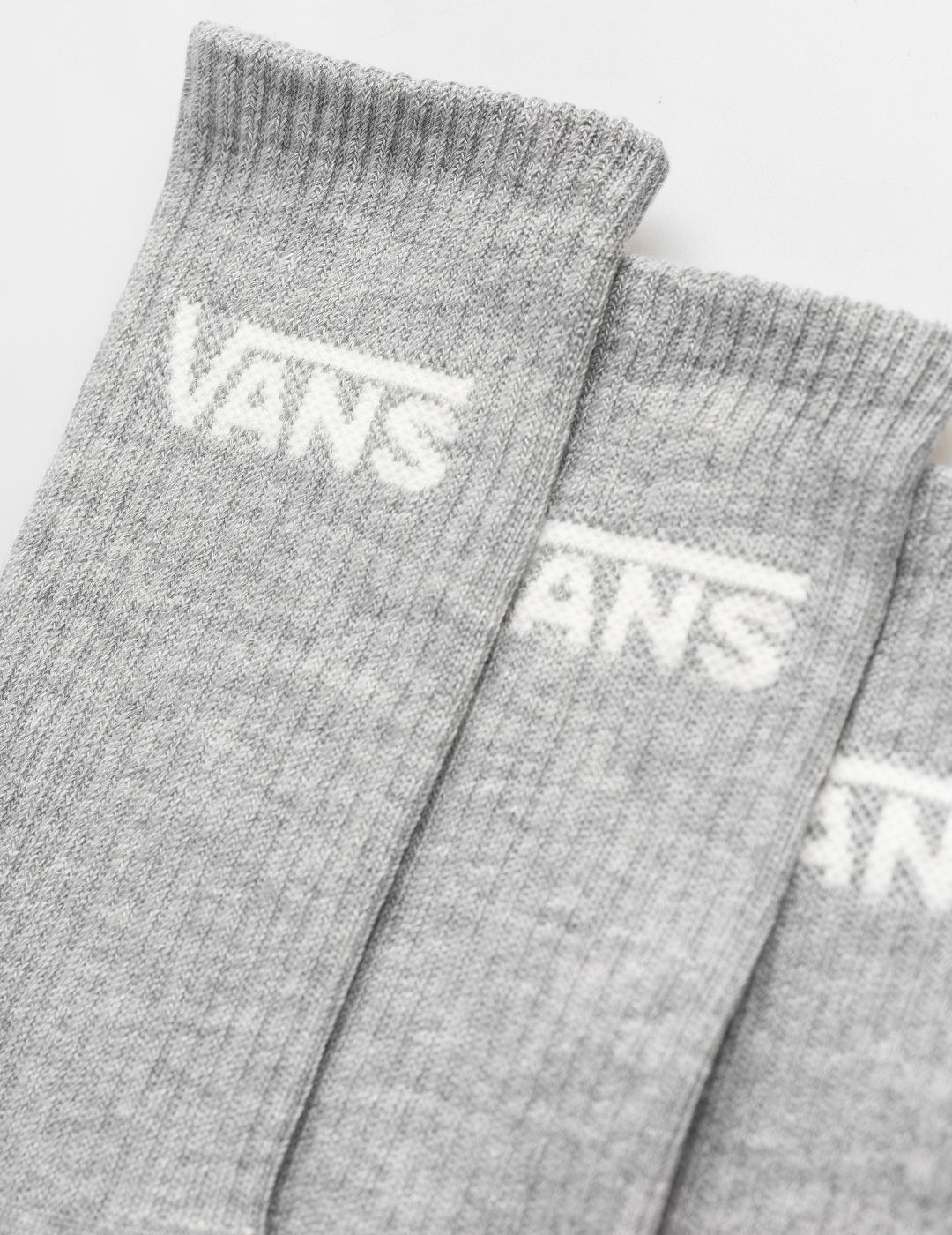 VANS PACK CALCETINES LARGOS GRIS