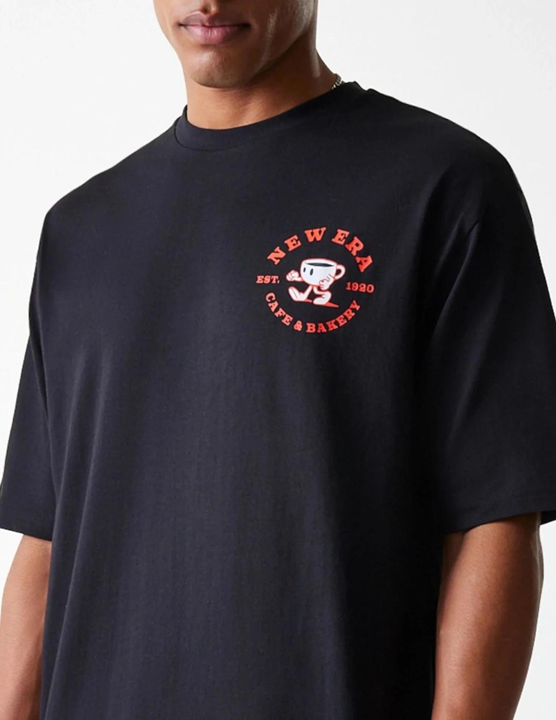 NEW ERA CAMISETA NEGRA BAR GRAPHIC