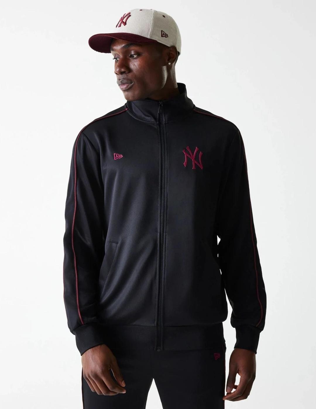 NEW ERA CHAQUETA NEGRA TRACK TOP