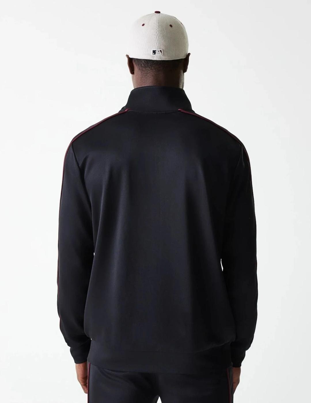 NEW ERA CHAQUETA NEGRA TRACK TOP