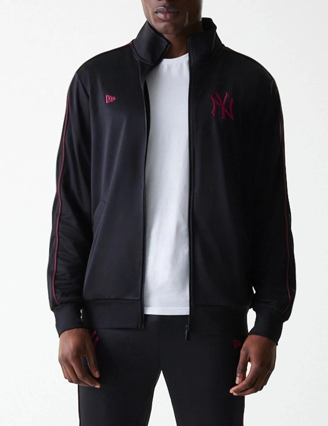 NEW ERA CHAQUETA NEGRA TRACK TOP