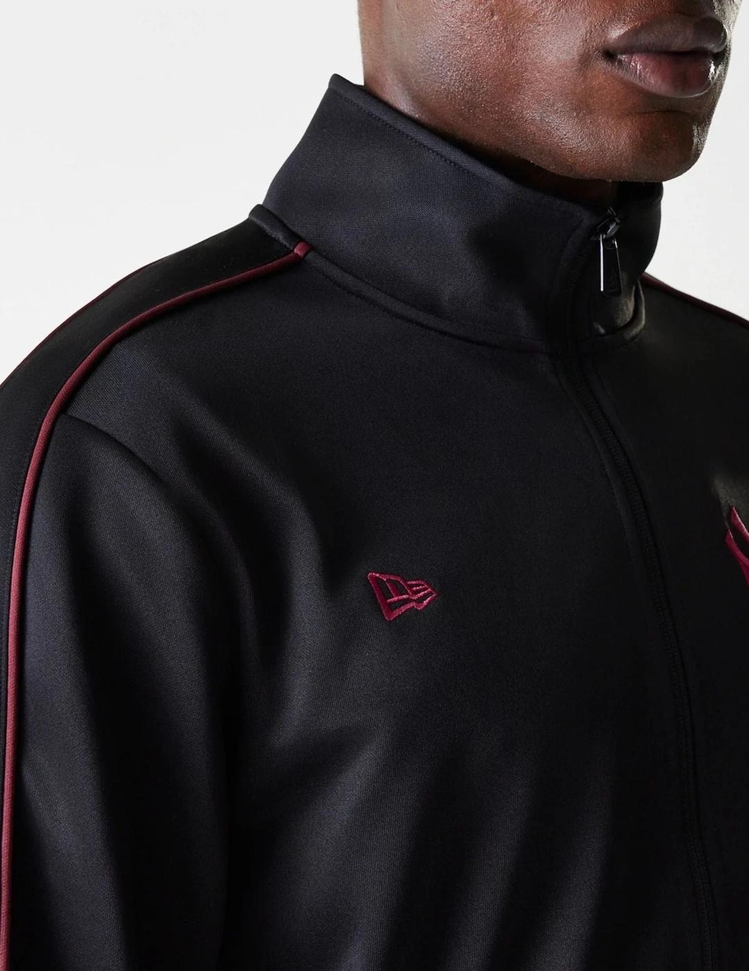NEW ERA CHAQUETA NEGRA TRACK TOP