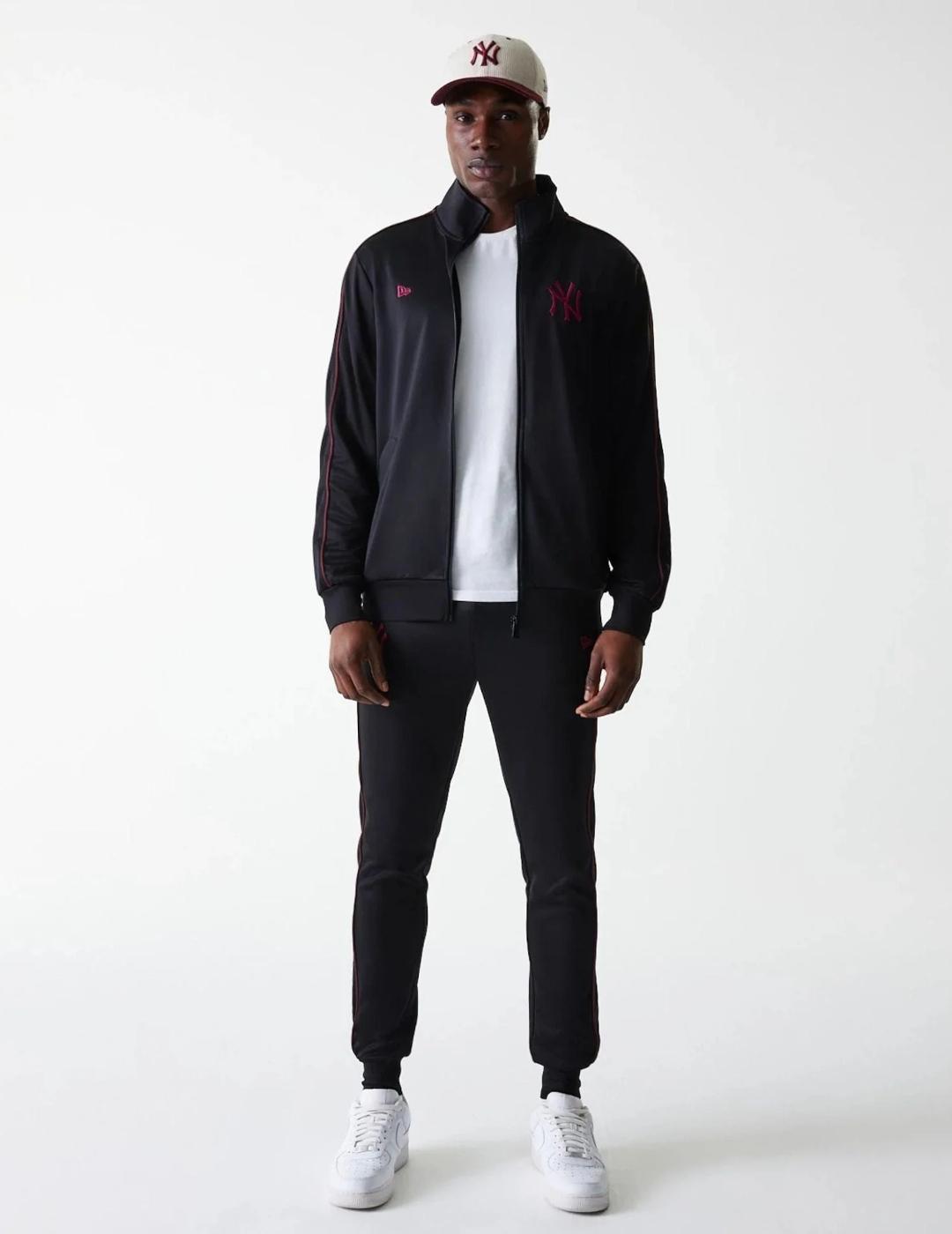NEW ERA CHAQUETA NEGRA TRACK TOP