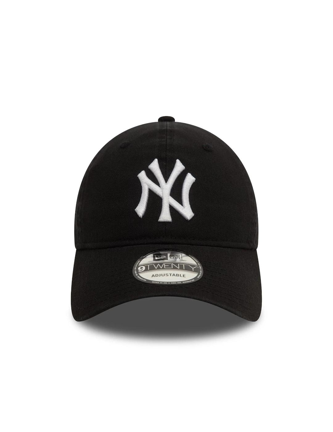 NEW ERA GORRA NEGRA BLANCA YANKEES