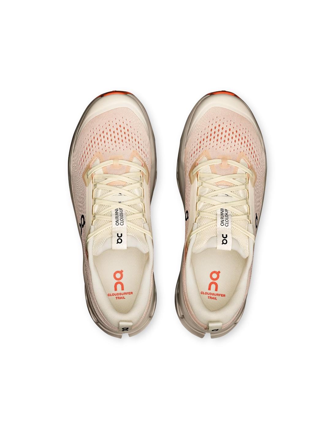 ON CLOUDSURFER TRAIL 2 IVORY GHOST