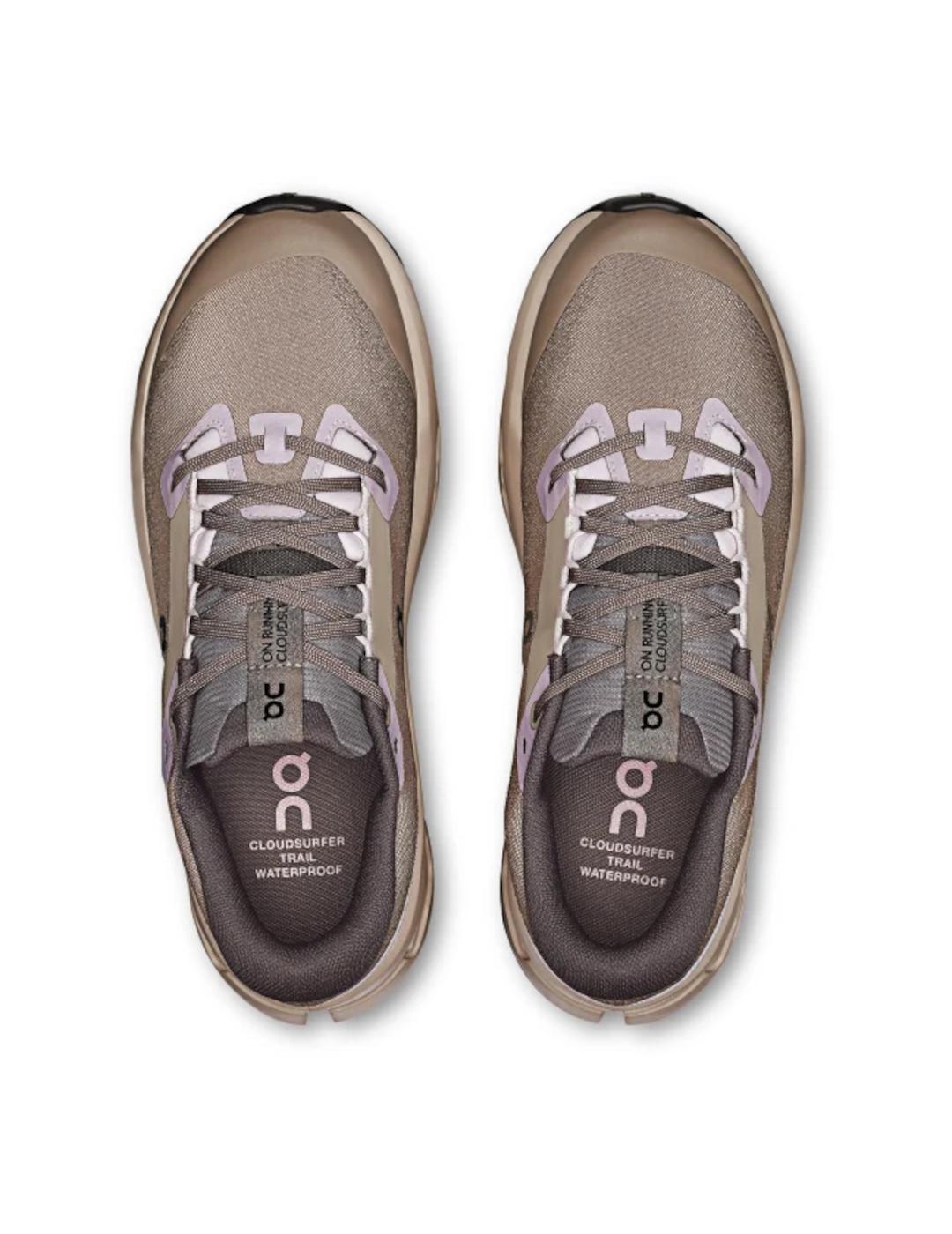 ON CLOUDSURFER TRAIL 2 WP CINDER DESERT WOMEN