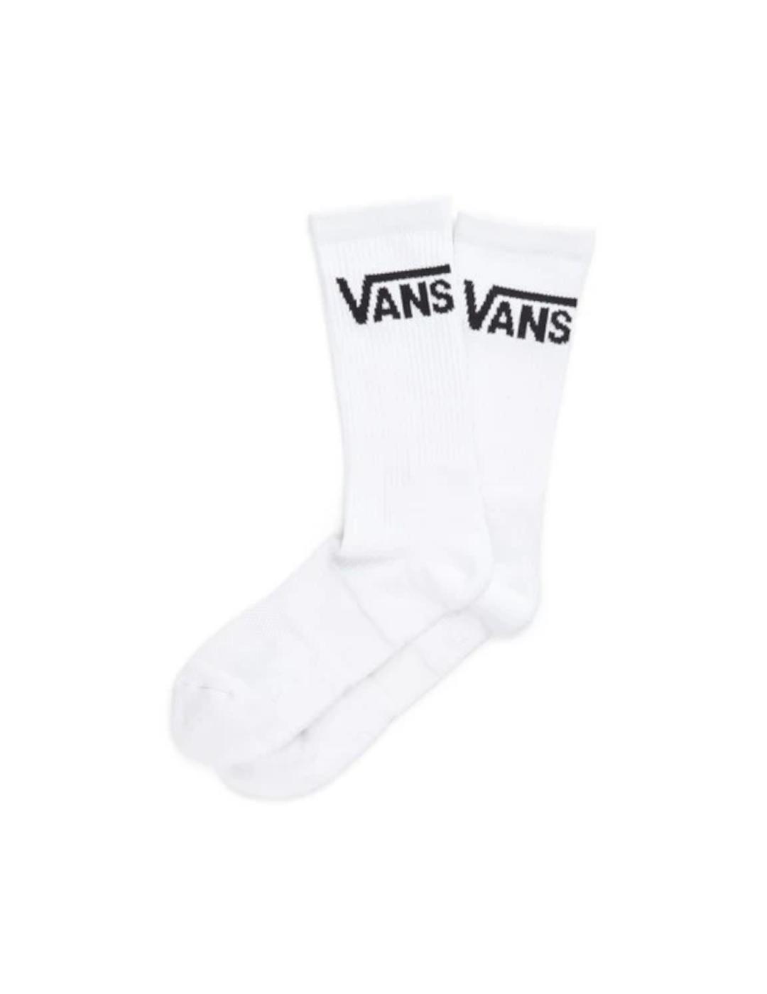 VANS CALCETINES LARGOS BLANCOS PACK3