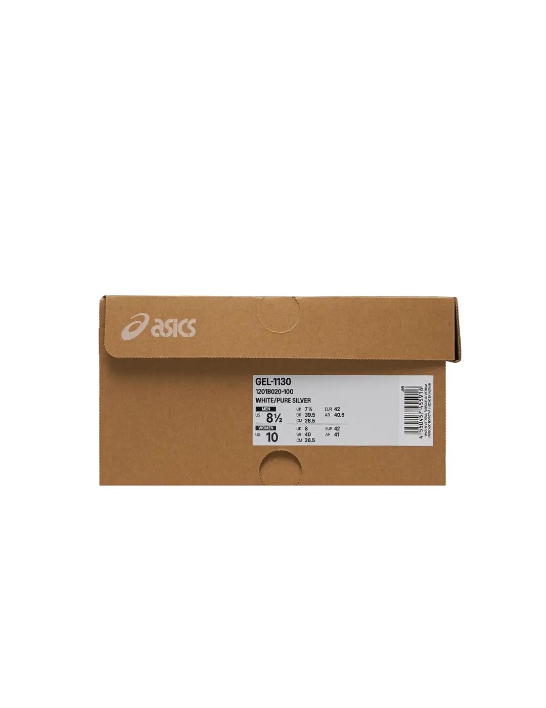 ASICS ZAPATILLA GEL 1130 WHITE PURE SILVER