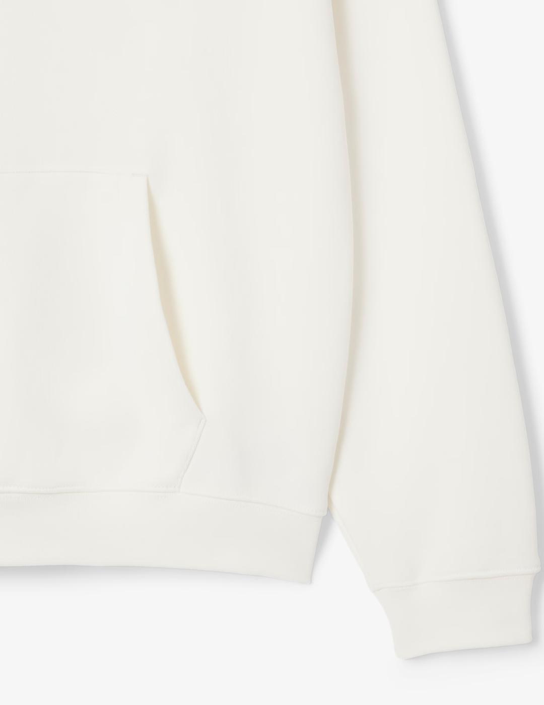 LACOSTE HOODIE BLANCA TENNIS