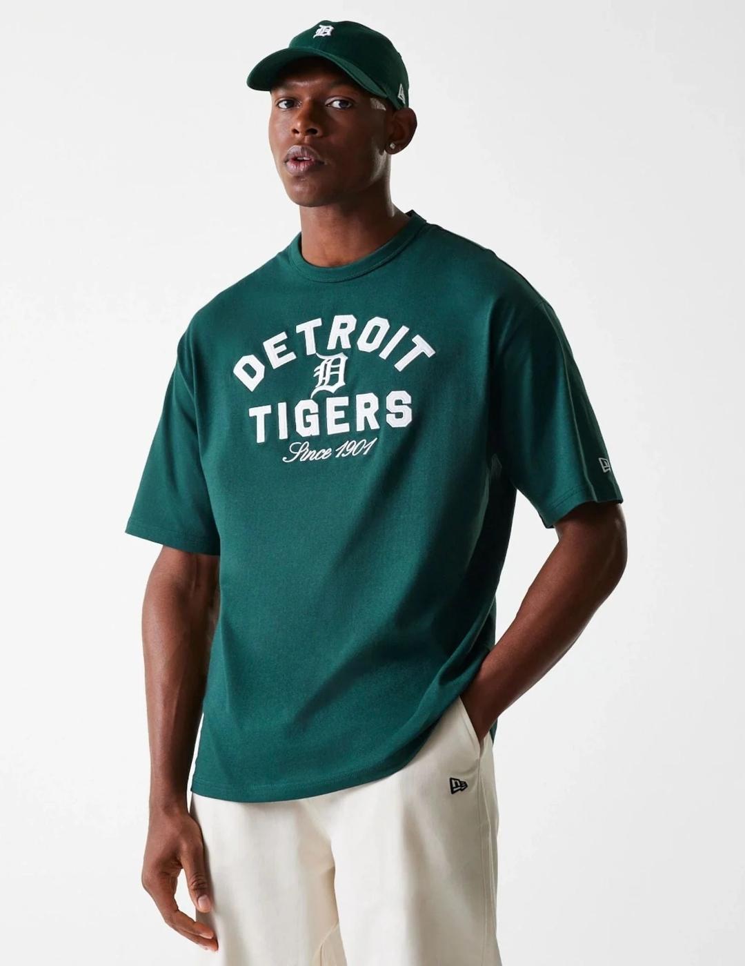 NEW ERA CAMISETA VERDE DETROIT TIGERS