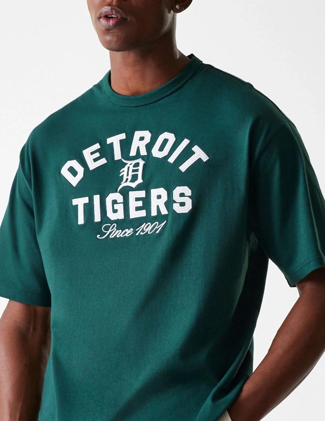 NEW ERA CAMISETA VERDE DETROIT TIGERS