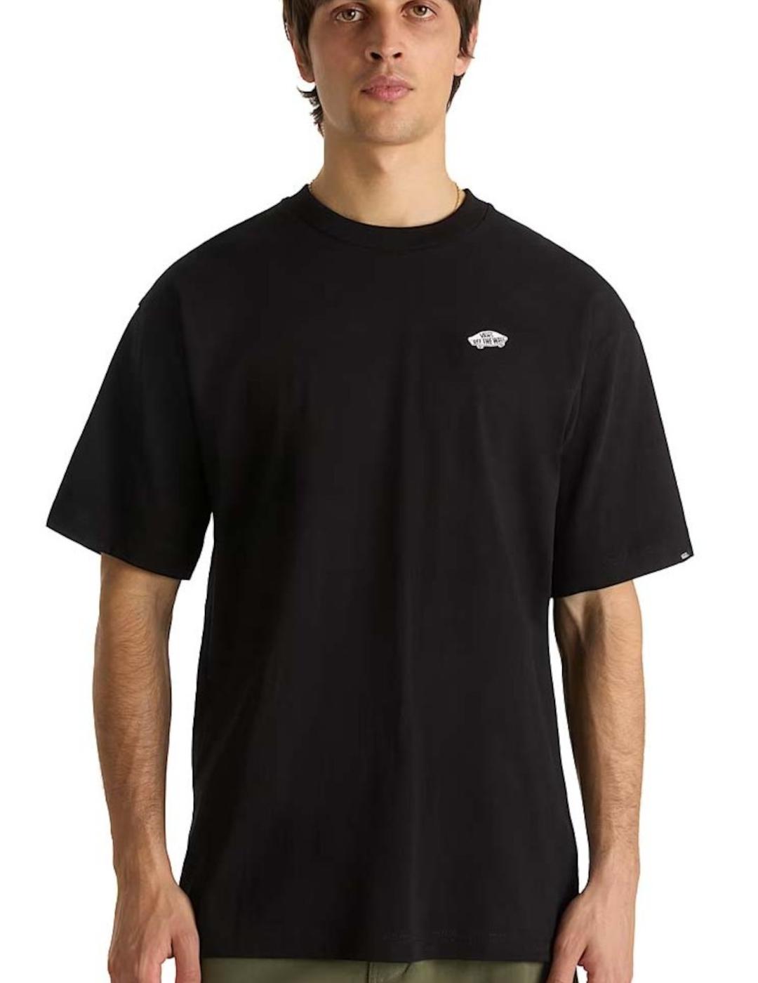 VANS CAMISETA NEGRA STYLE 76 II LOOSE