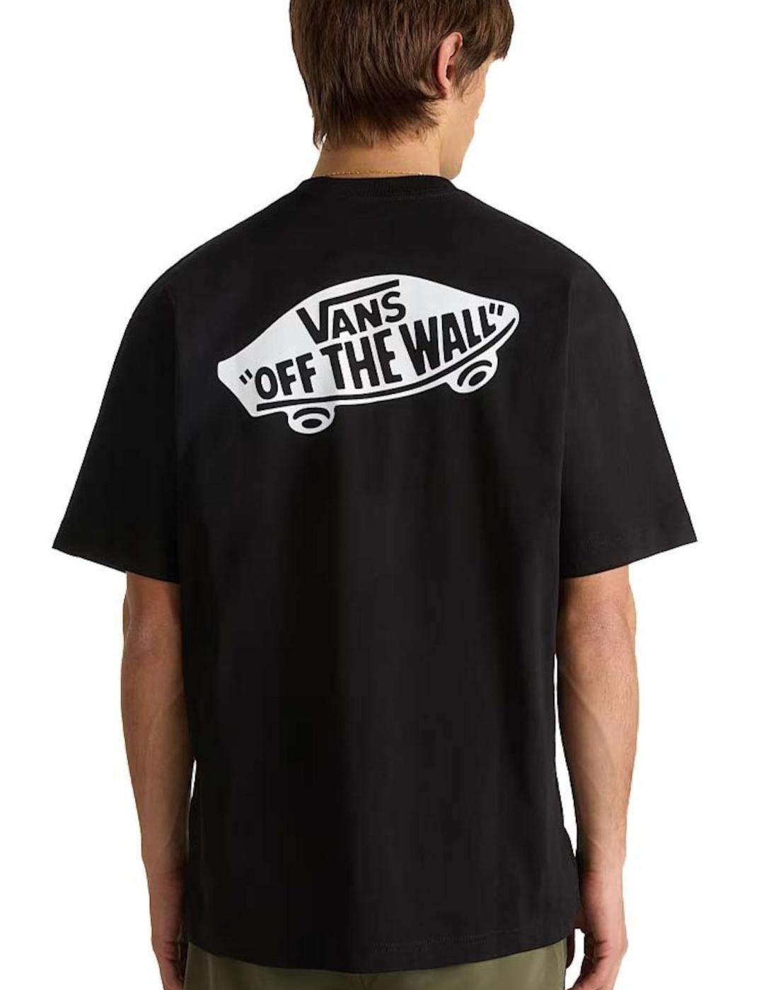 VANS CAMISETA NEGRA STYLE 76 II LOOSE