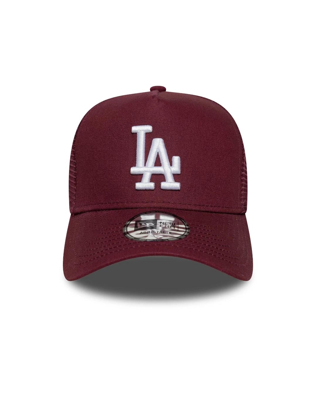 NEW ERA GORRA BURDEOS REJILLA