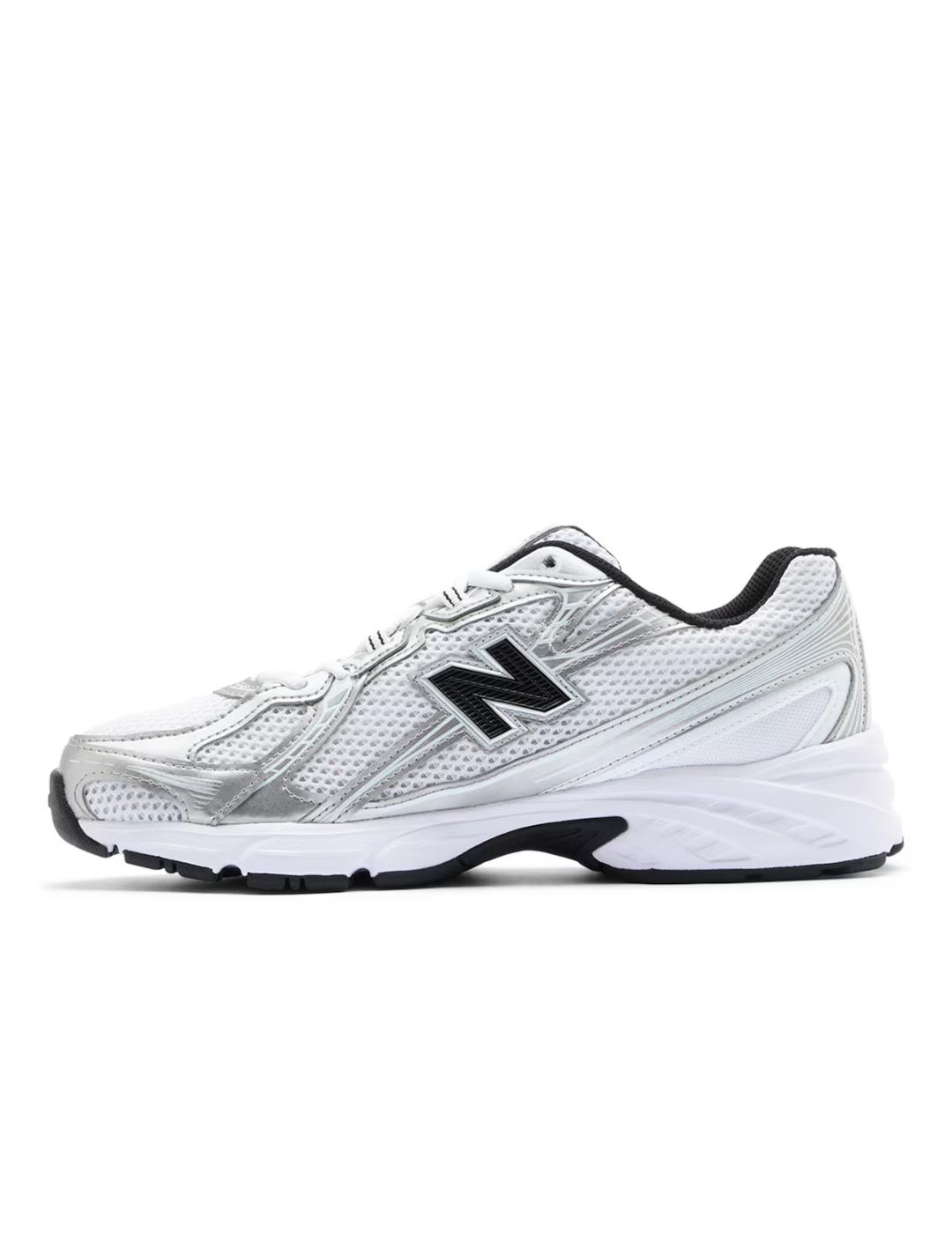 NEW BALANCE ZAPATILLA 740 SILVER METALLIC BLACK