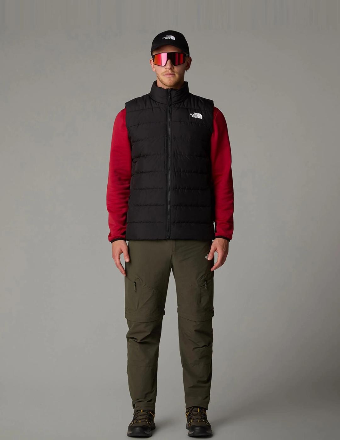 NORTH FACE CHALECO NEGRO ACONCAGUA 3 VEST