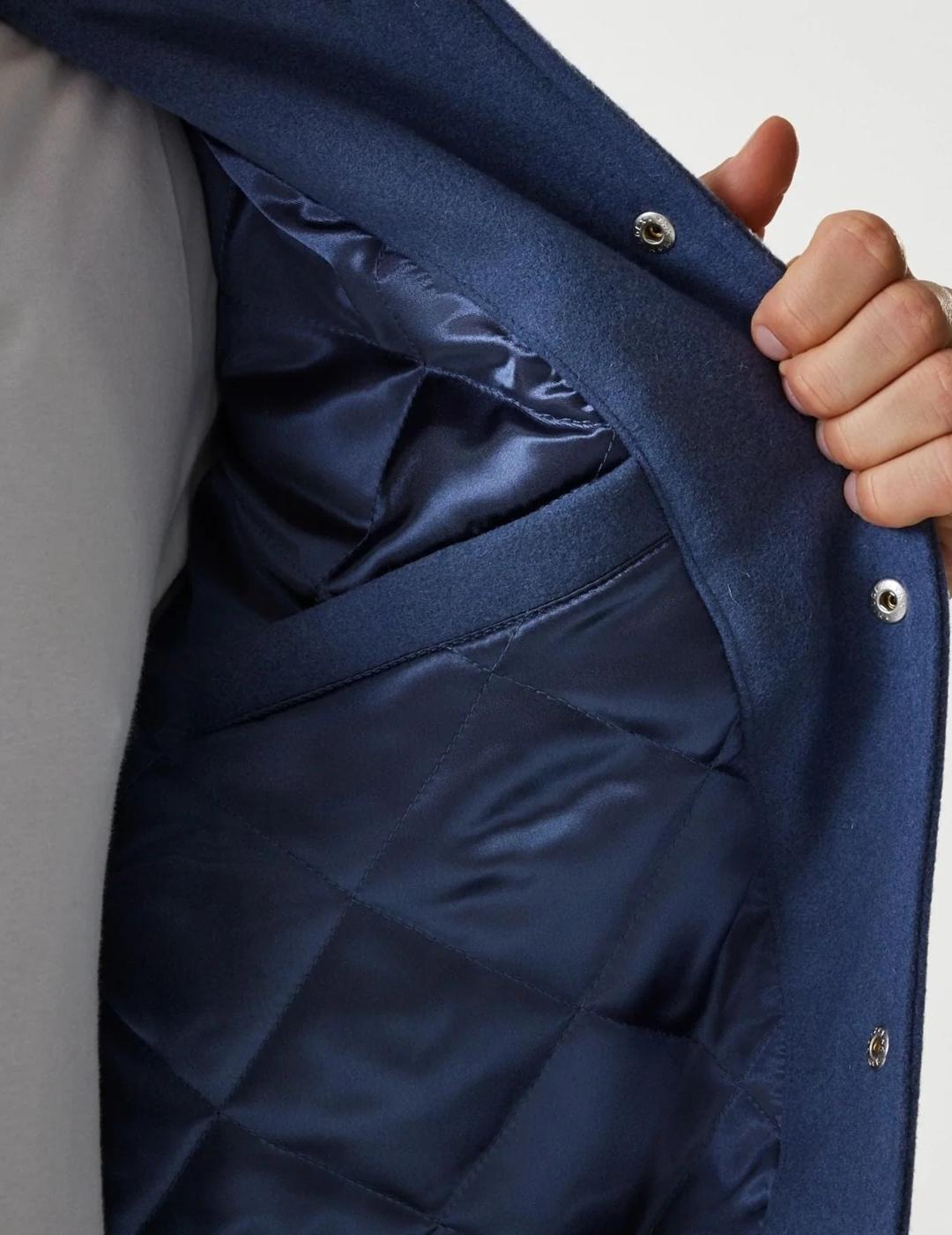 NEW ERA BOMBER AZUL ANGELES LAKERS