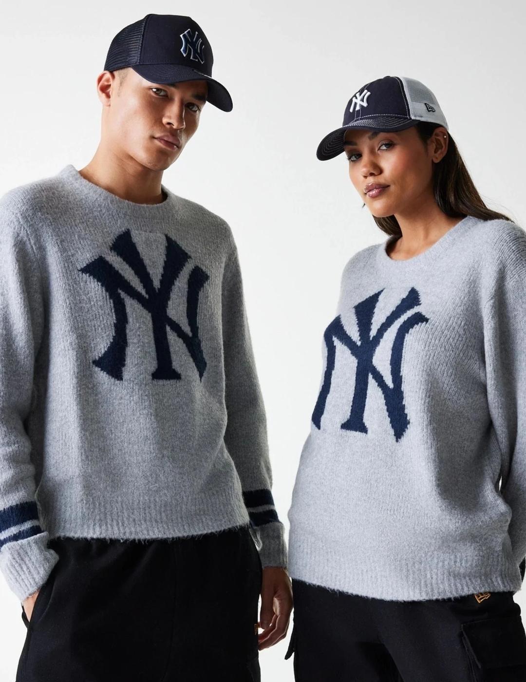 NEW ERA JERSEY GRIS YANKEES NY