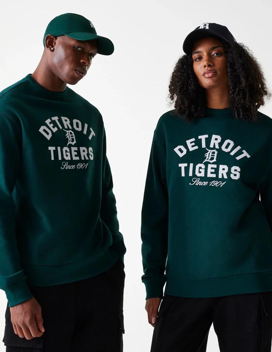 NEW ERA SUDADERA VERDE DETROIT TIGERS