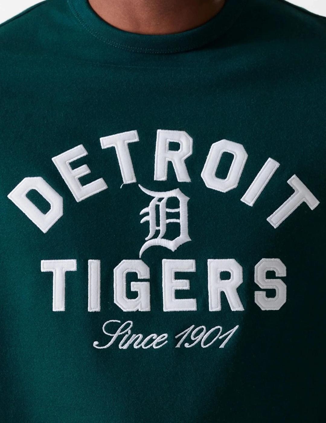 NEW ERA SUDADERA VERDE DETROIT TIGERS