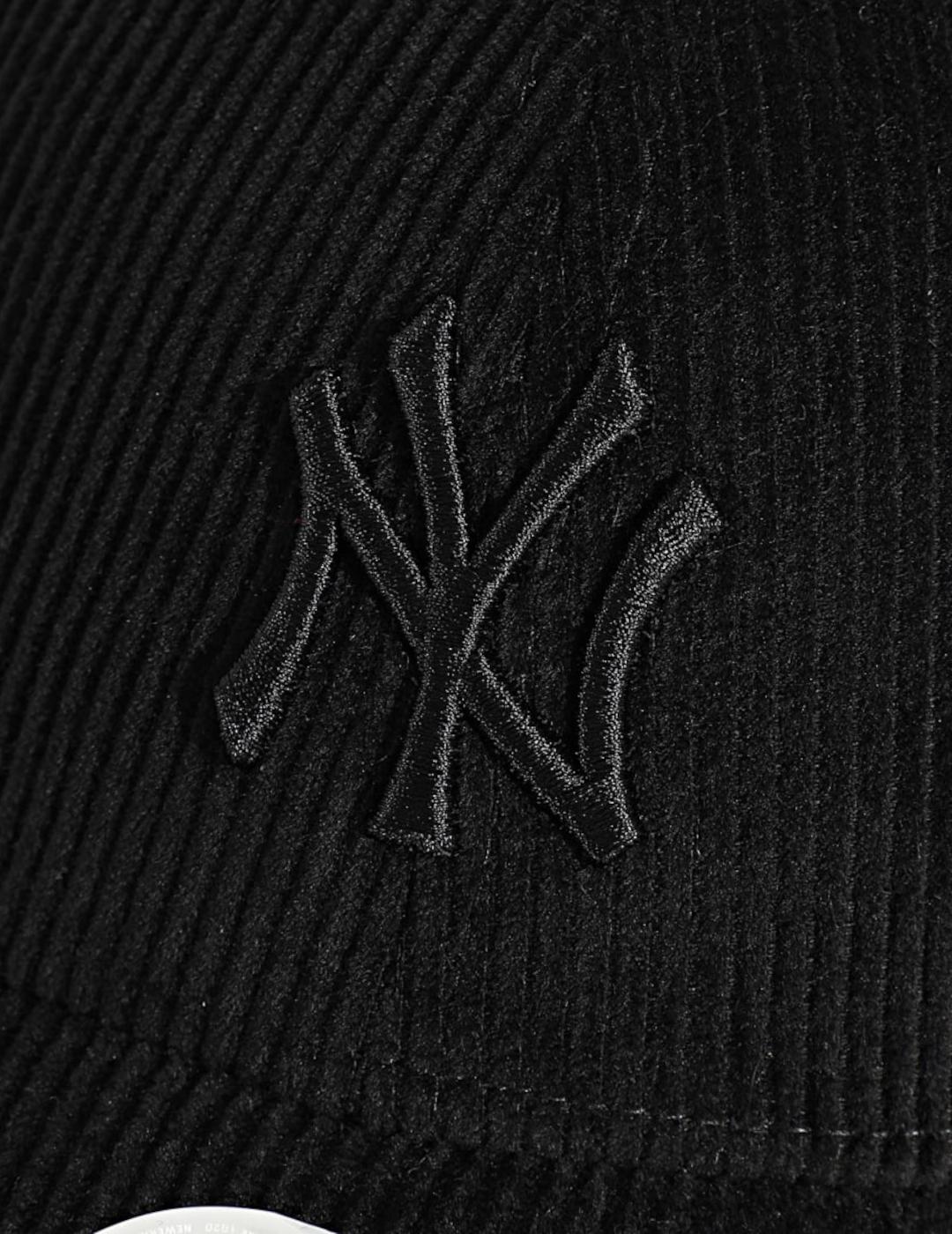 NEW ERA GORRA PANA NEGRA LOGO NEGRO