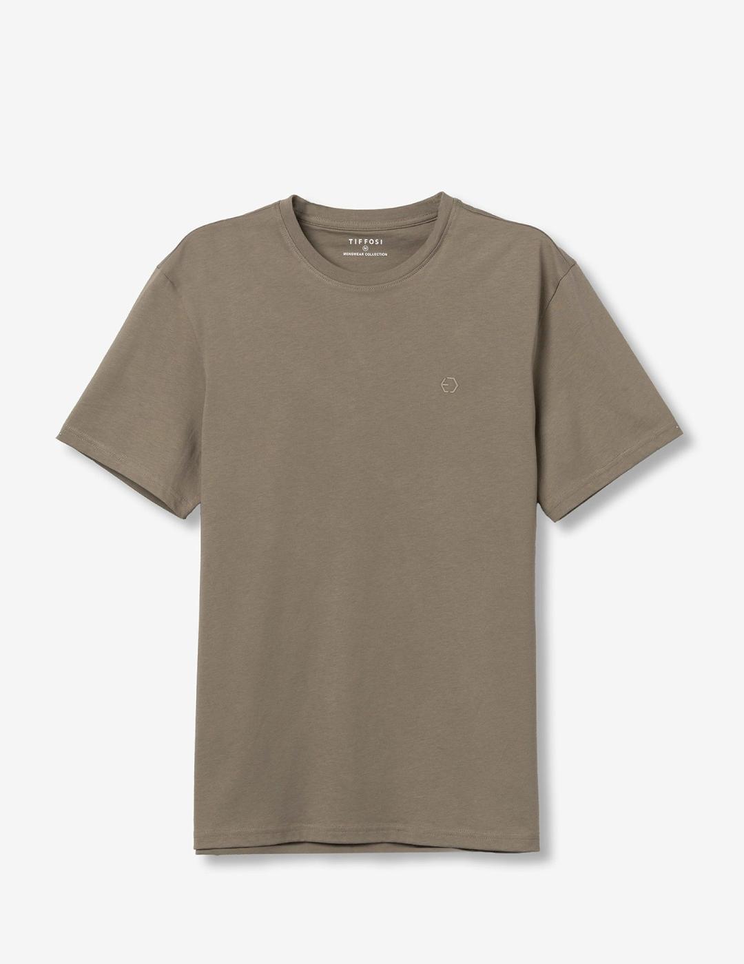 TIFFOSI CAMISETA BARTON MARRÓN