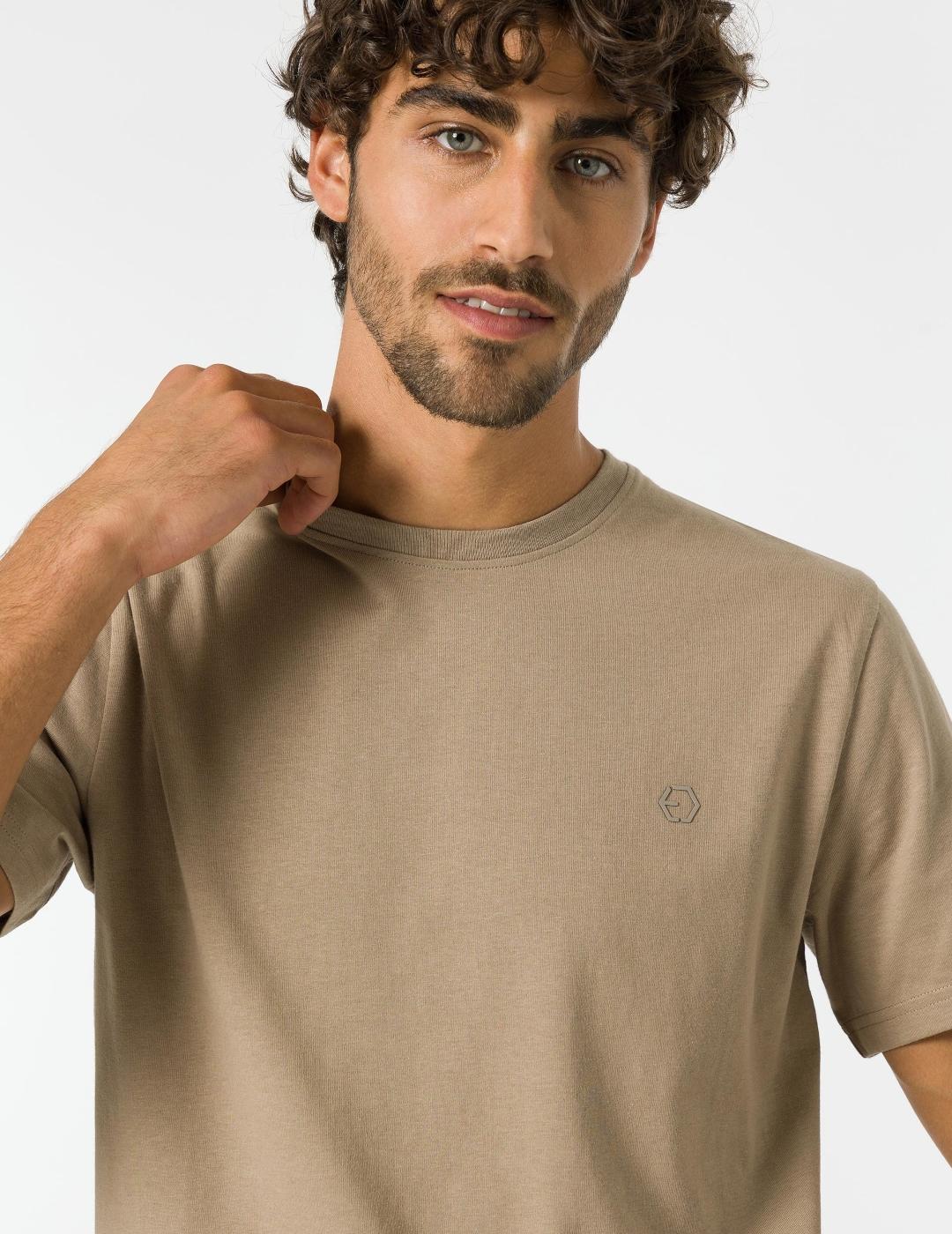 TIFFOSI CAMISETA BARTON MARRÓN