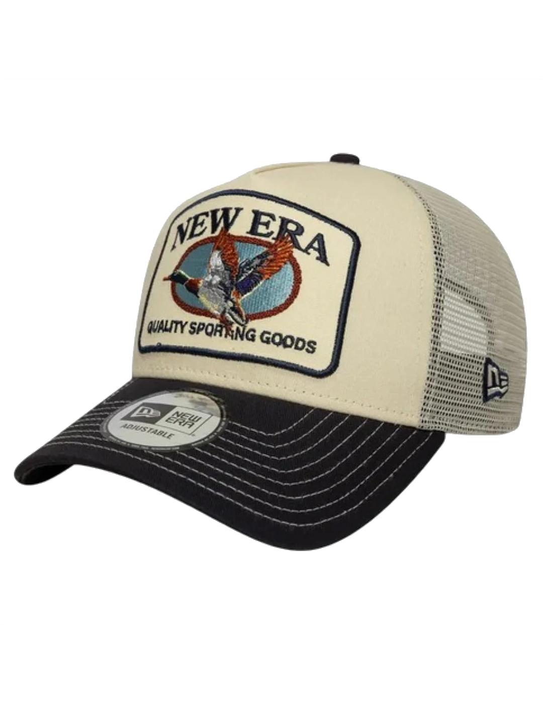 NEW ERA GORRA BEIGE ANIMAL PATCH
