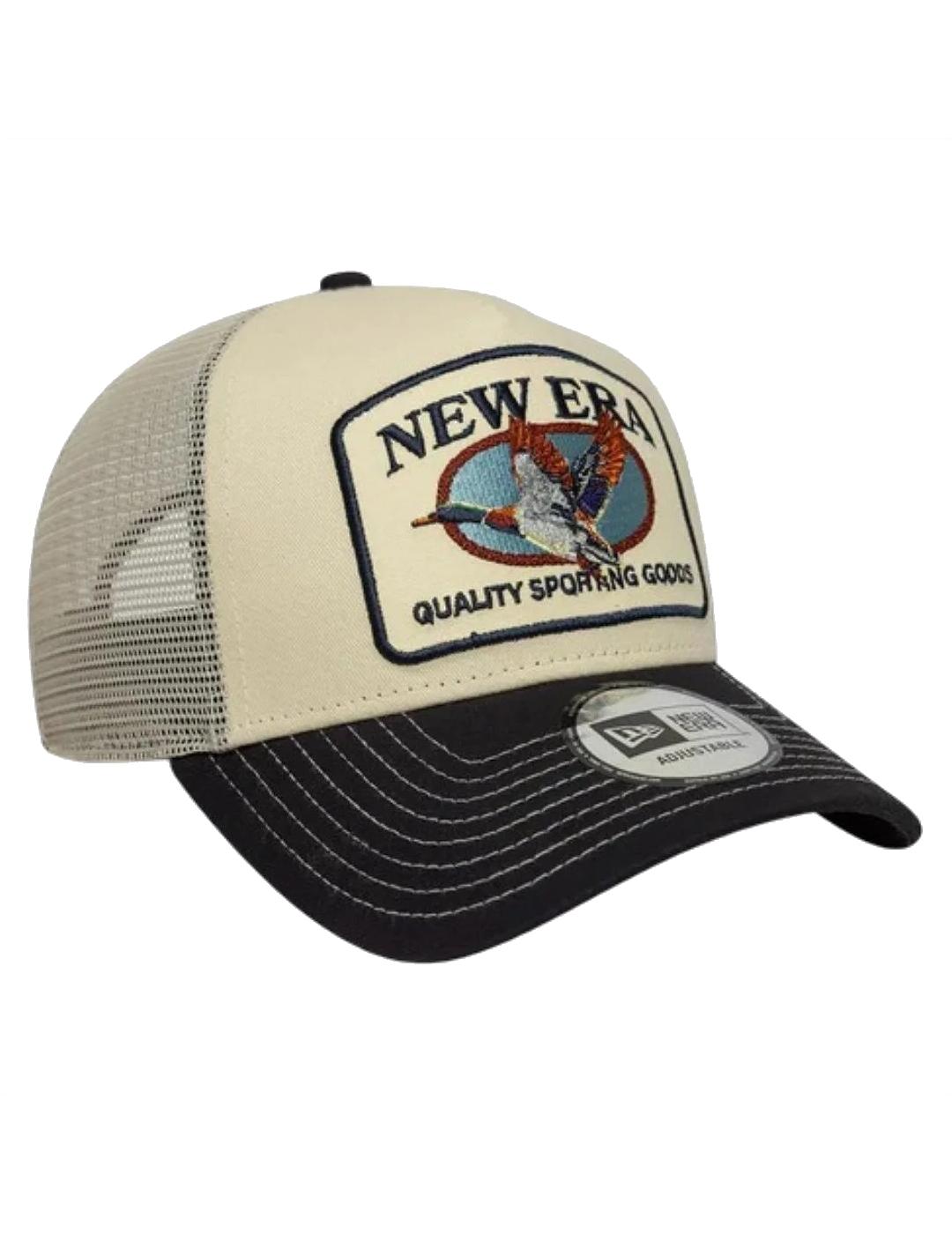NEW ERA GORRA BEIGE ANIMAL PATCH