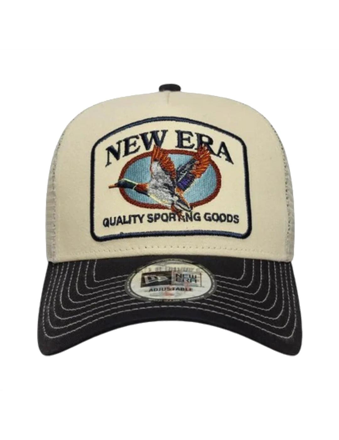 NEW ERA GORRA BEIGE ANIMAL PATCH
