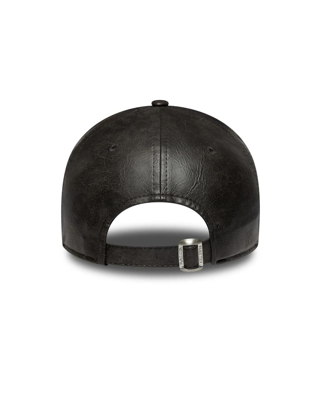 NEW ERA GORRA NEGRA CUERO