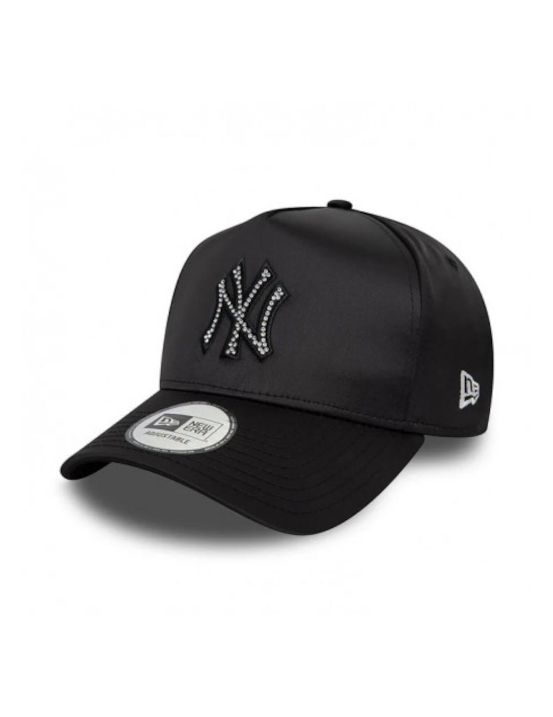 NEW ERA GORRA NEGRA SATIN RHINESTONE
